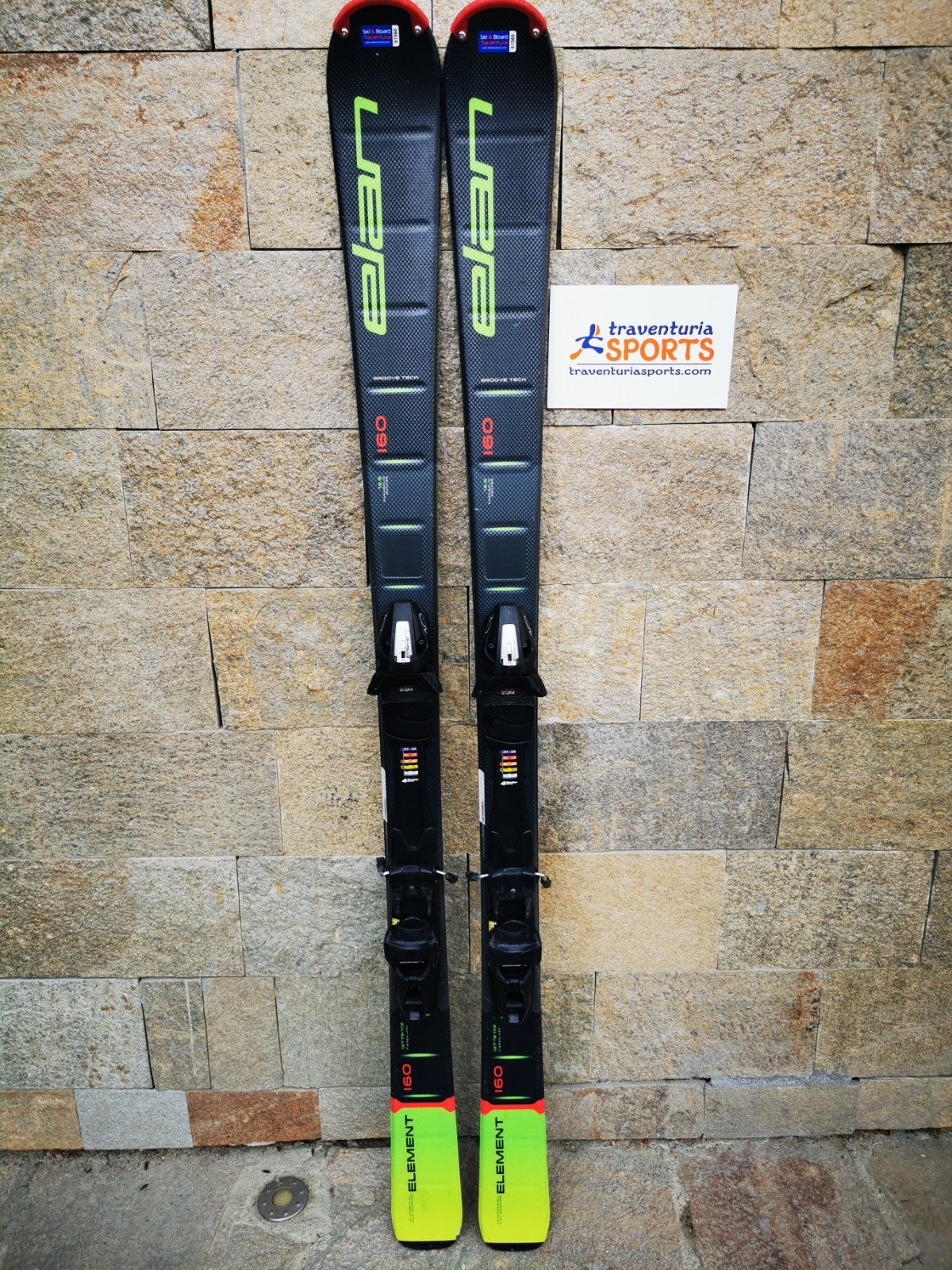 Elan Element 76 160cm  Ski + Elan ESP 10 Bindings Adventure Winter Sport