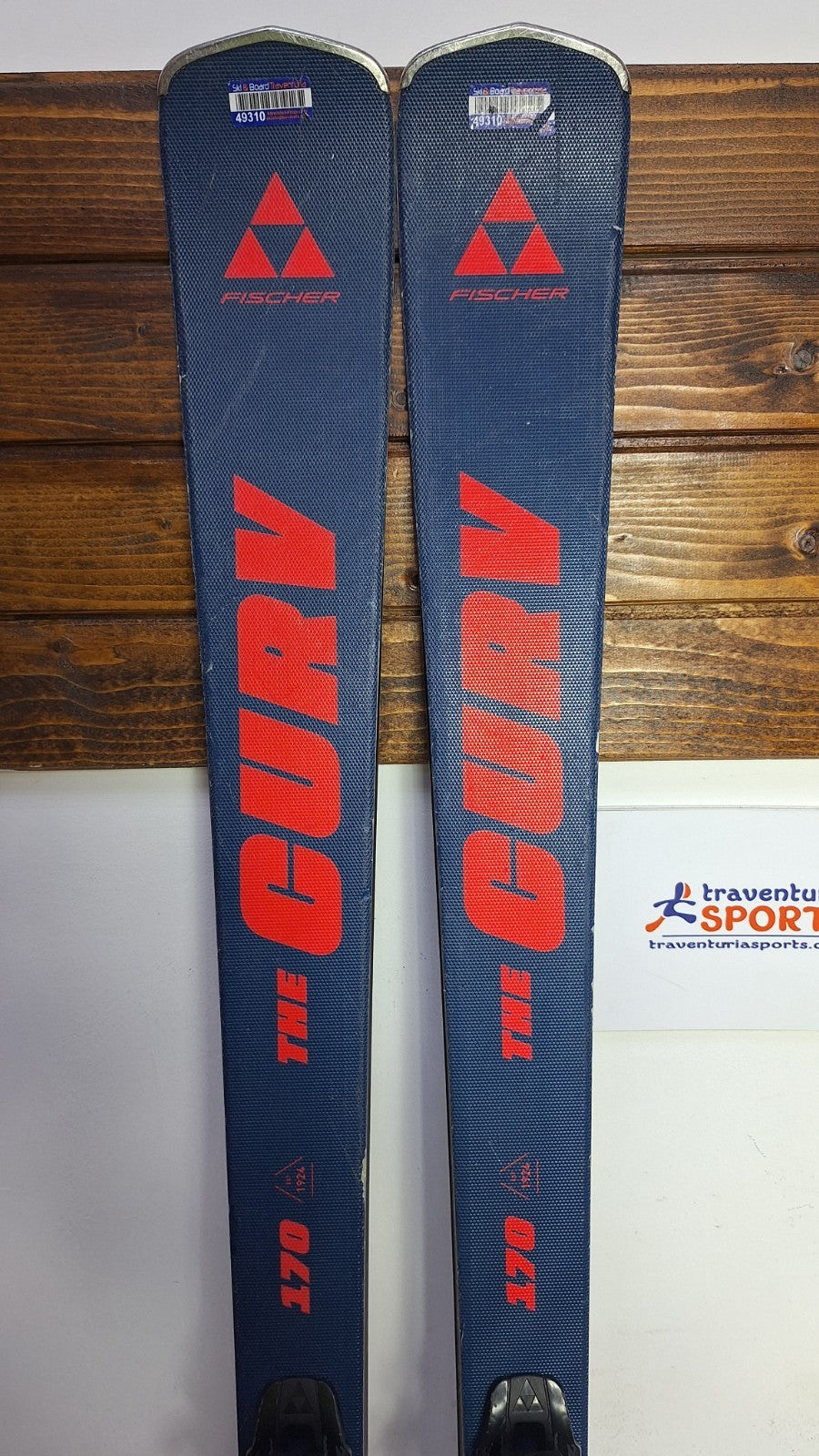 Fischer XTR The Curv  170 cm Ski + Fischer RS 10 Bindings Winter Sport  Snow
