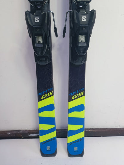 Salomon X/Race GS 180 cm Ski + Salomon 10 Bindungen Winter Sport Fun CBS