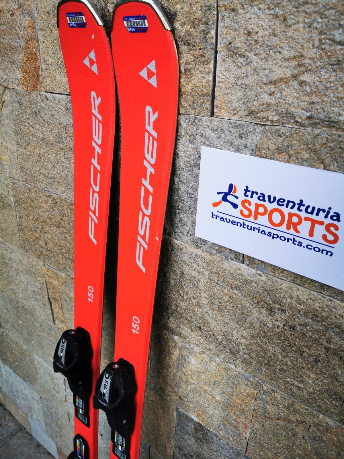 Fischer RC One X 150cm  Ski + Fischer RS 9 Bindings Adventure Winter Sport