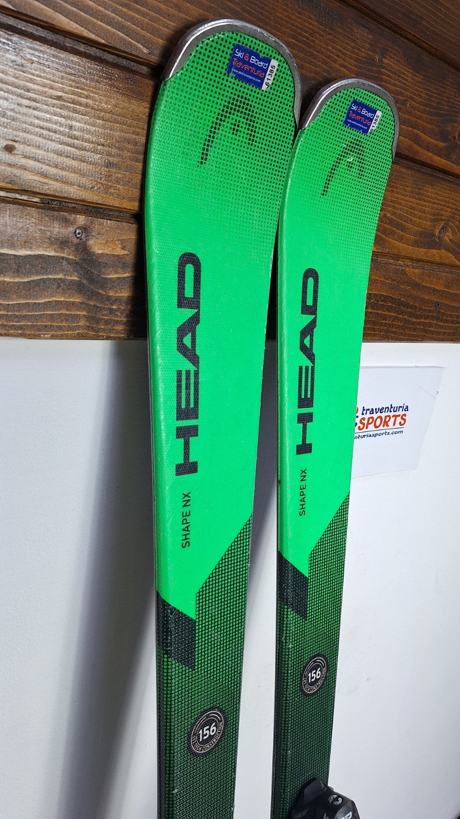 HEAD Shape NX  156cm  Ski + Tyrolia SP 10 Bindings Winter Sport Fun Snow