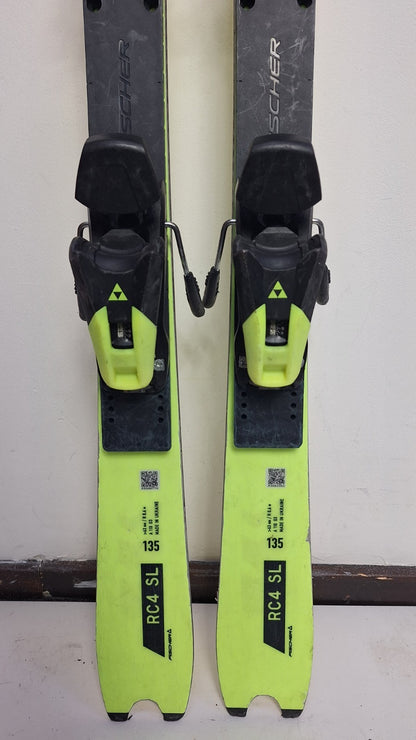 Fischer RC4 SL 135cm Ski + Fischer  Z9 Bindings Fun Snow Winter Sport
