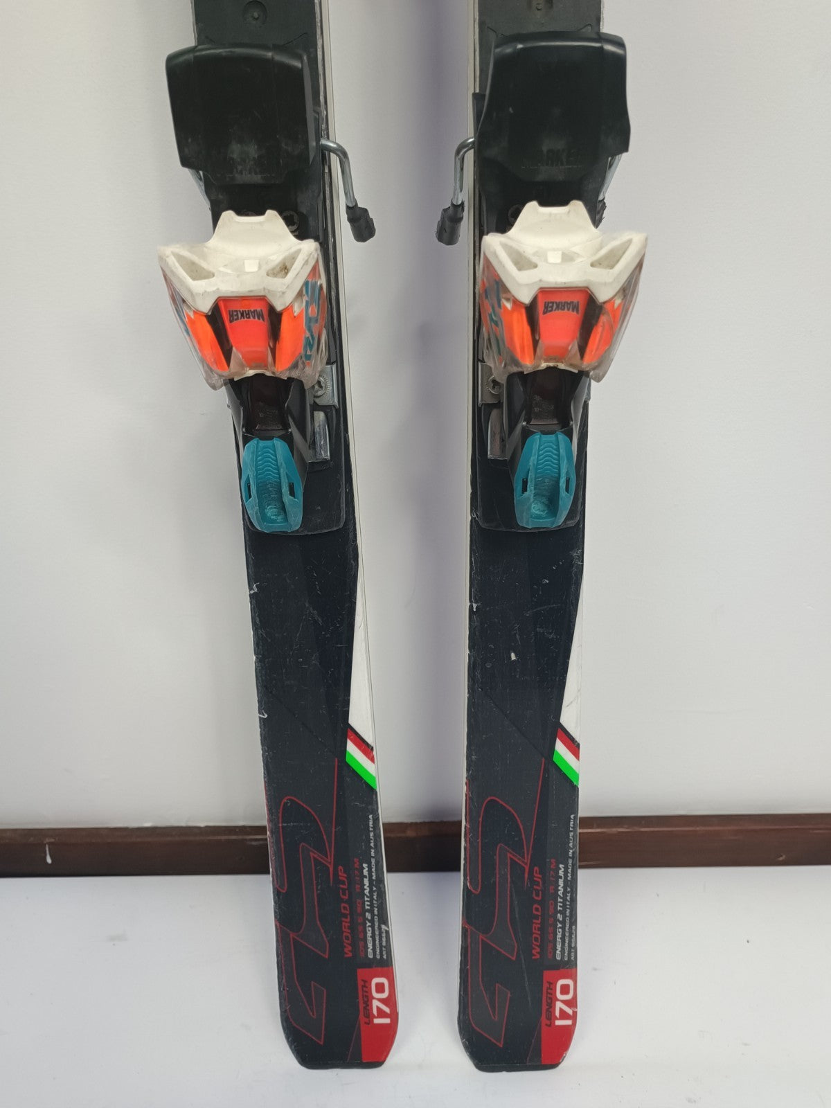 Nordica Dobermann World Cup GS 170 cm Ski + Marker 12  Bindings Snow Sport