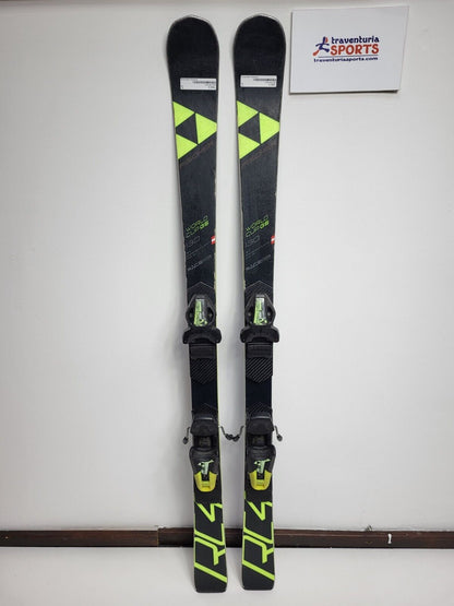 Fischer RC4 WC FIS 130 cm Ski + Fischer 9 Bindungen Wintersport