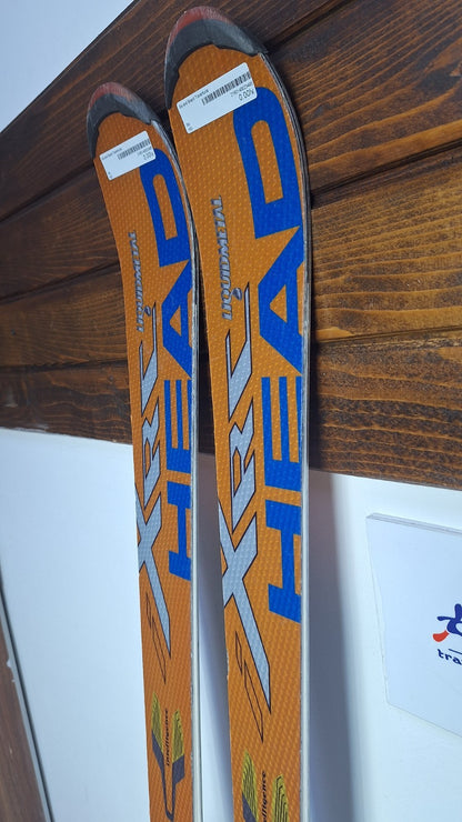 Head XRC 163cm  Ski + Tyrolia 11 Bindings Winter Sport Fun Snow