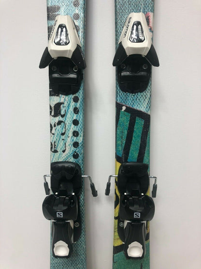 HEAD Souphead 117 cm Ski + NEUE Salomon 4.5 Bindungen Sport Schnee Winterspaß