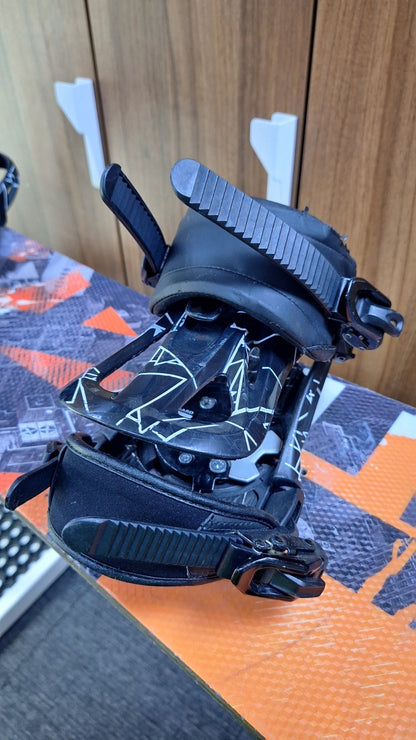Snowboard Elan Rs Rocker 125 cm + Attacchi HEAD Rental S Sport Divertimento Invernale