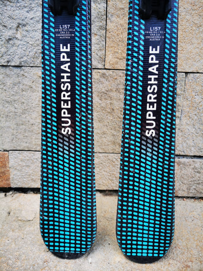 HEAD Supershape Team Easy 157cm  Ski + HEAD 7.5 Bindings  Winter Sport