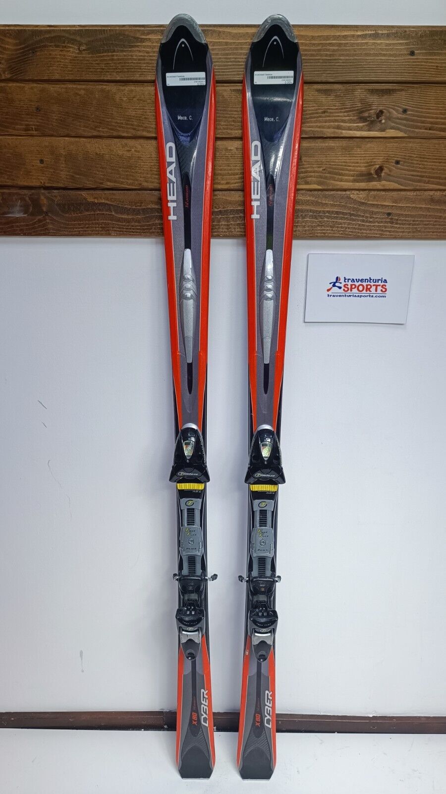 Sci HEAD Cyber ​​X80 170 cm + attacchi Tyrolia 19 All Mountain Adventure