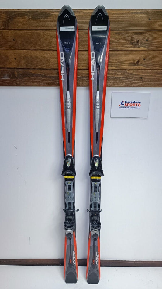 HEAD Cyber ​​X80 170 cm Ski + Tyrolia 19 Bindungen All Mountain Adventure