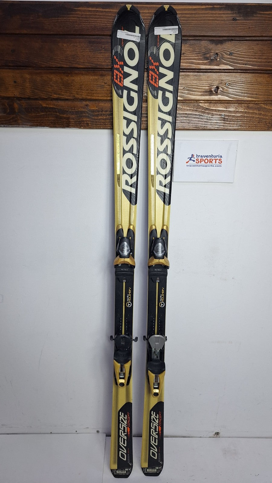 Rossignol Oversize Concept 167cm Ski + Rossignol 11 Bindings Sport Winter