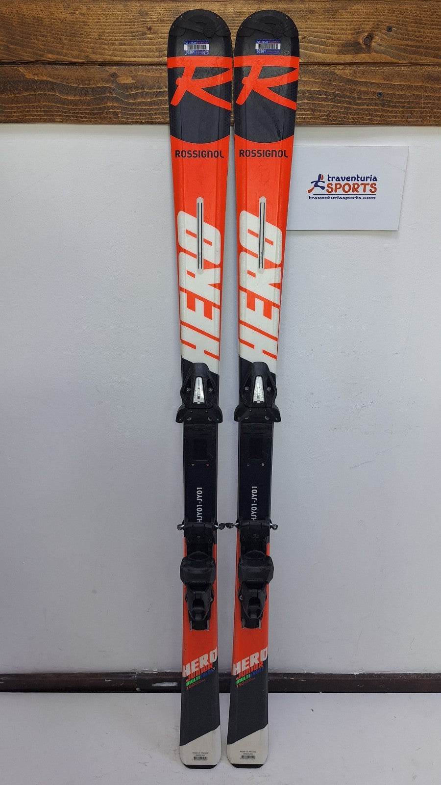 Rossignol Hero J 150 cm Ski + Fixations Elan ESR 10 Hiver Plaisir Neige Sports