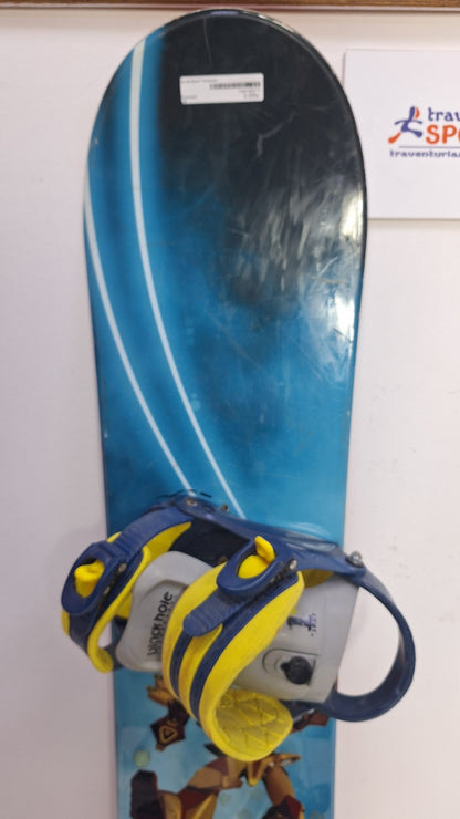 Snowboard Burton Chopper 130 cm + attacchi Blackhole S Winter Snow Adventure