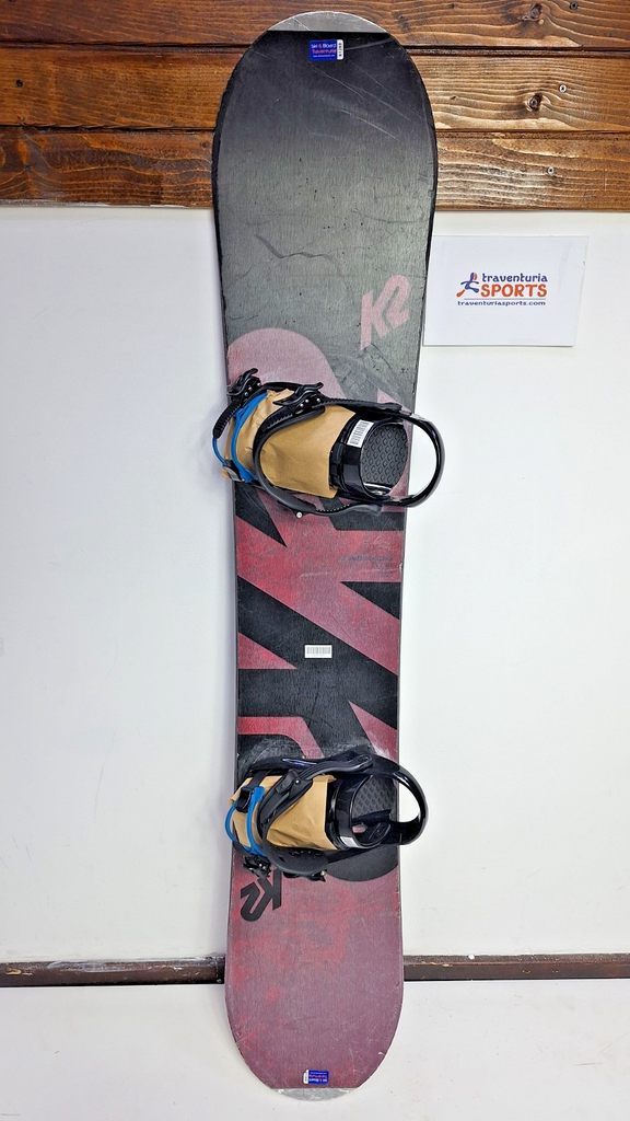 K2 Rental  EST.87  155W cm Snowboard + Brand New K2 M Bindings  Winter Snow Fun