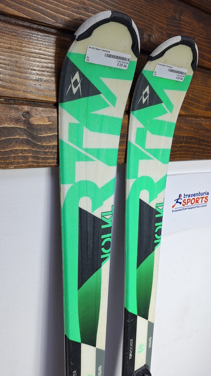 Volkl RTM 156 cm Ski + Marker 10 Bindings Fun Snow Winter Sport Piste