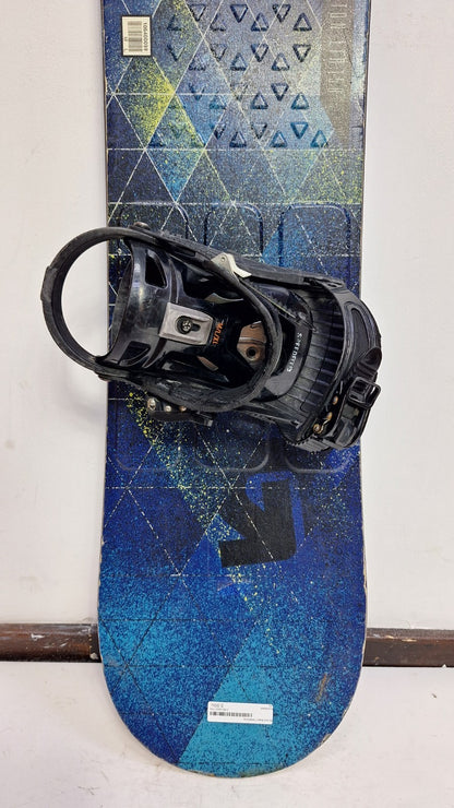Burton LTR 150 cm Snowboard + Speedfit M  Bindings Winter Snow Adventure Fun
