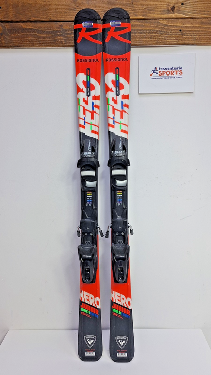 Sci Rossignol Hero JR MultiEvent 130cm + attacchi Tyrolia SP 7.5 Sport invernali