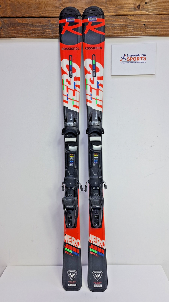 Rossignol Hero JR MultiEvent 130cm Ski + Tyrolia SP 7.5 Bindungen Wintersport