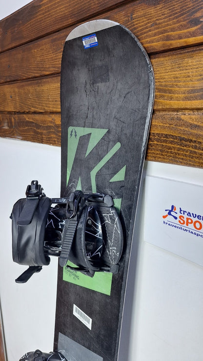 Snowboard K2 Rental 130 cm + fixations HEAD Rental taille M Aventure Hiver