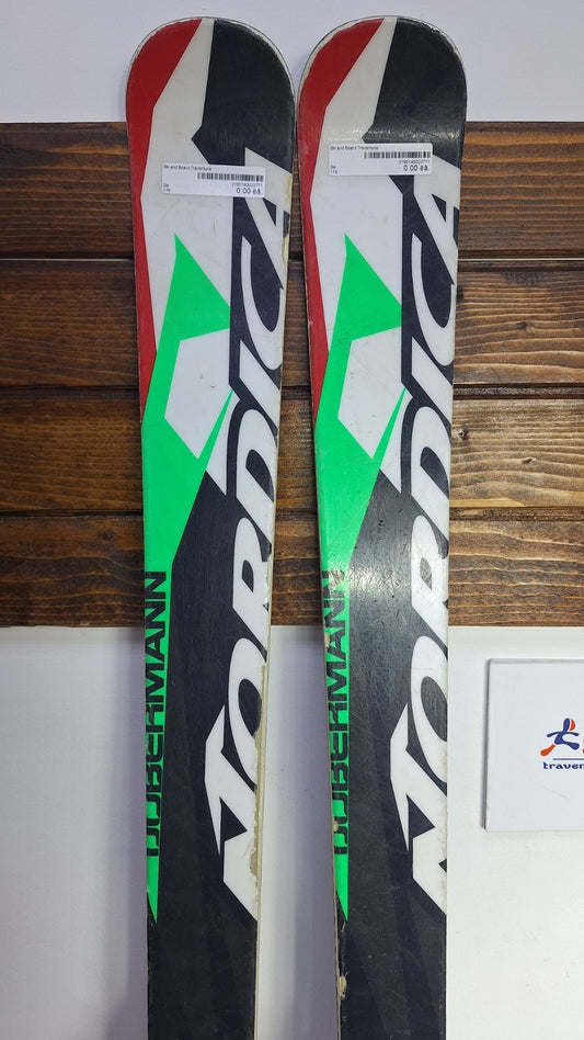 Nordica Dobermann GSR 176cm Ski + Marker 12 Bindings Winter Adventure