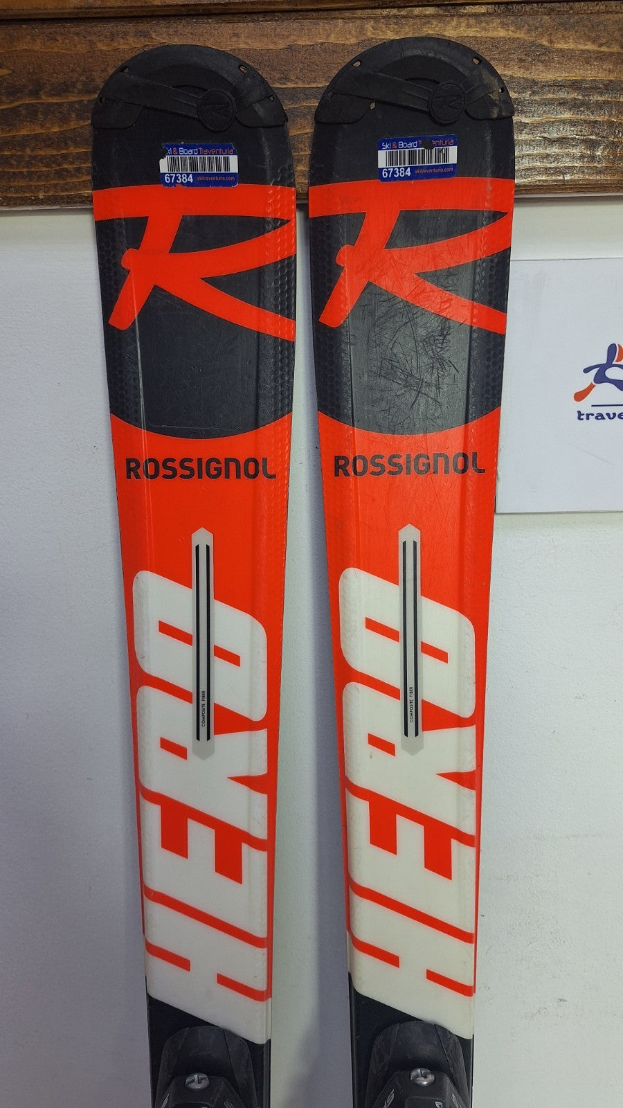 Rossignol HERO J MultiEvent  140cm  Ski + Elan ESP 7.5 Bindings  Winter Sport