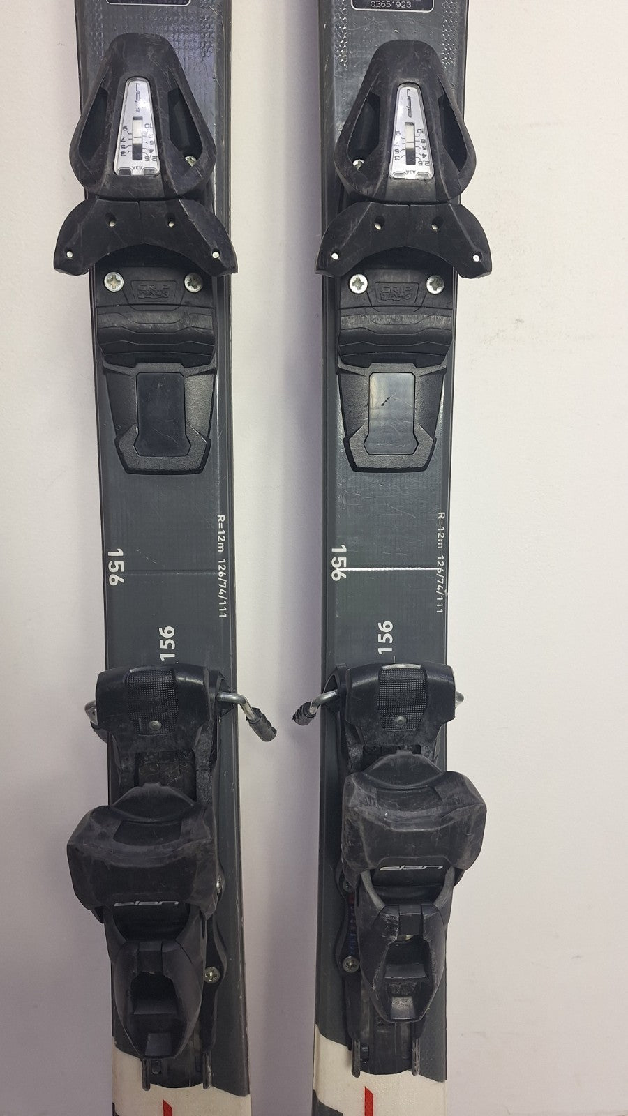 Rossignol React RT Carbon 156 cm Ski + Elan ESR 10 Bindings Winter Adventure