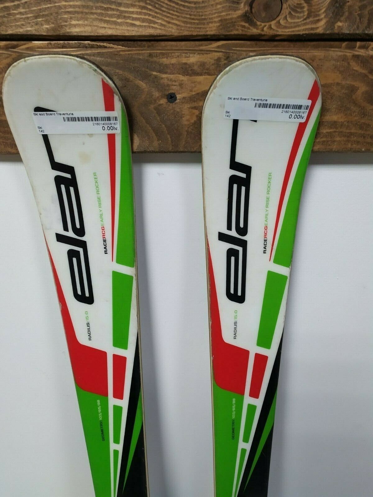 Elan Race RCG 142 cm Ski + Elan ER 11 Bindungen Wintersport-Spaß im Schnee