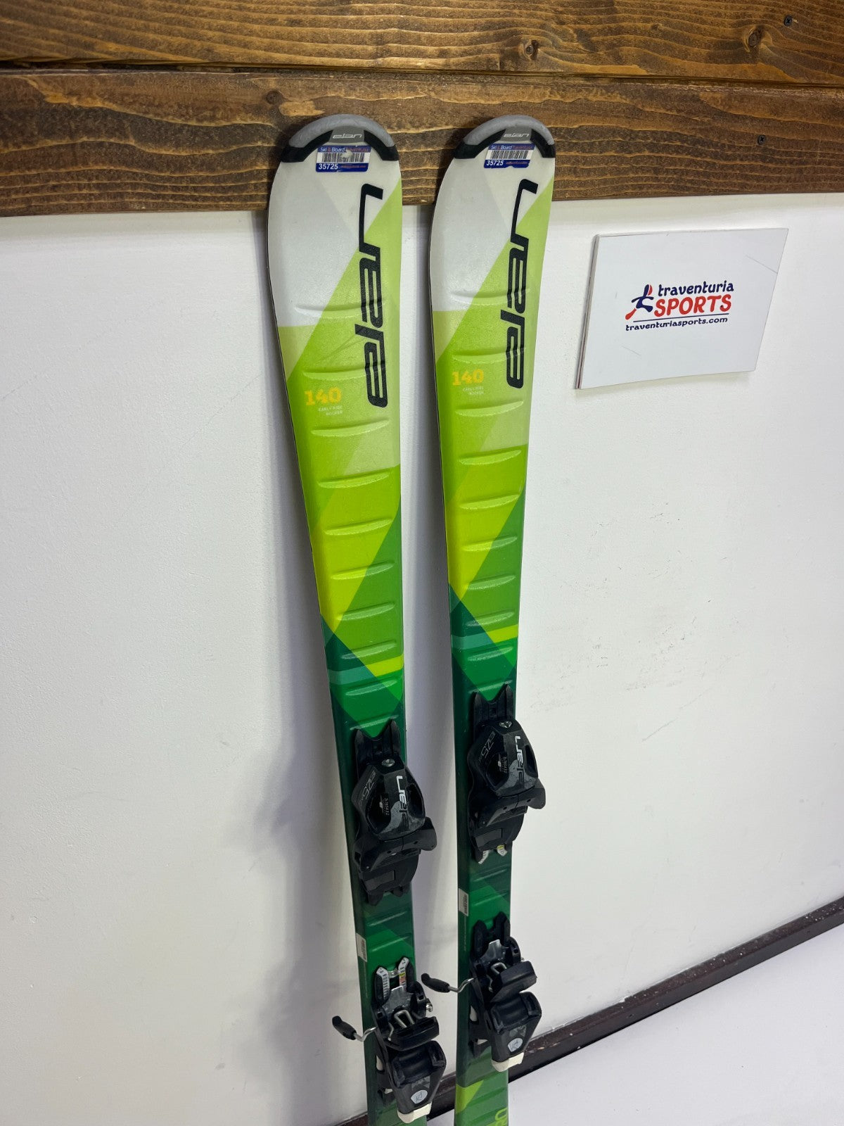 Skis Elan Explore Pro QS 140 + fixations Elan EL 7.5 Sport Neige Hiver