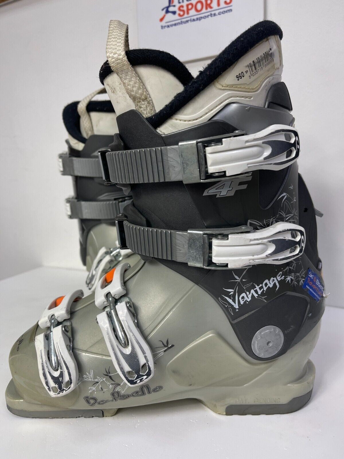 Dalbello RTL Vantage Sport 4F Ski Boots (EU 39 2/3; UK 6 1/4; Mondo 255) Winter