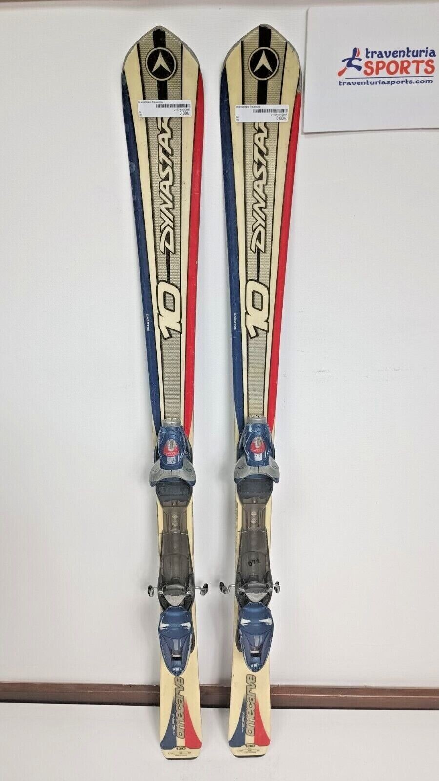 Dynastar Team Omecarve 10 130 cm Ski + Look 7 Bindings Winter Fun