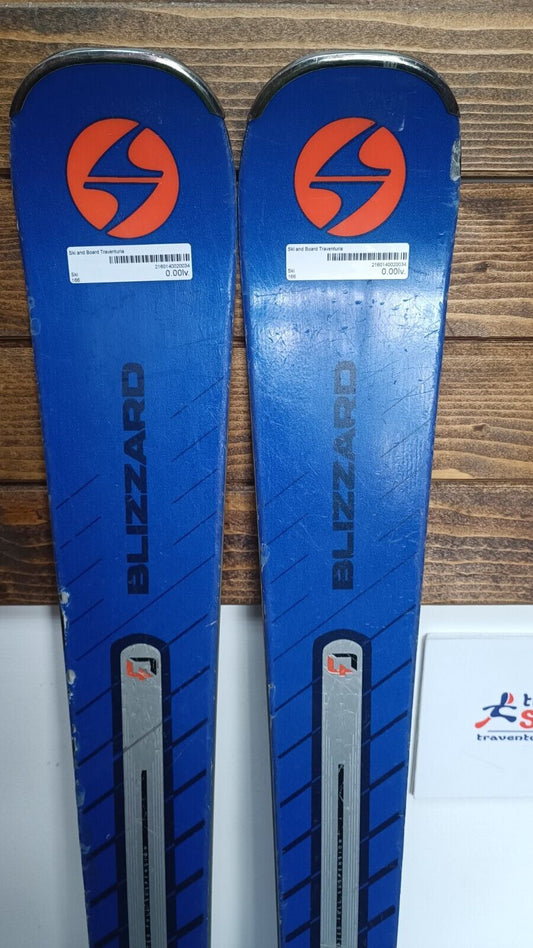 Blizzard Quattro RS 166cm Ski + Marker 12 Bindings  Winter Sport Fun