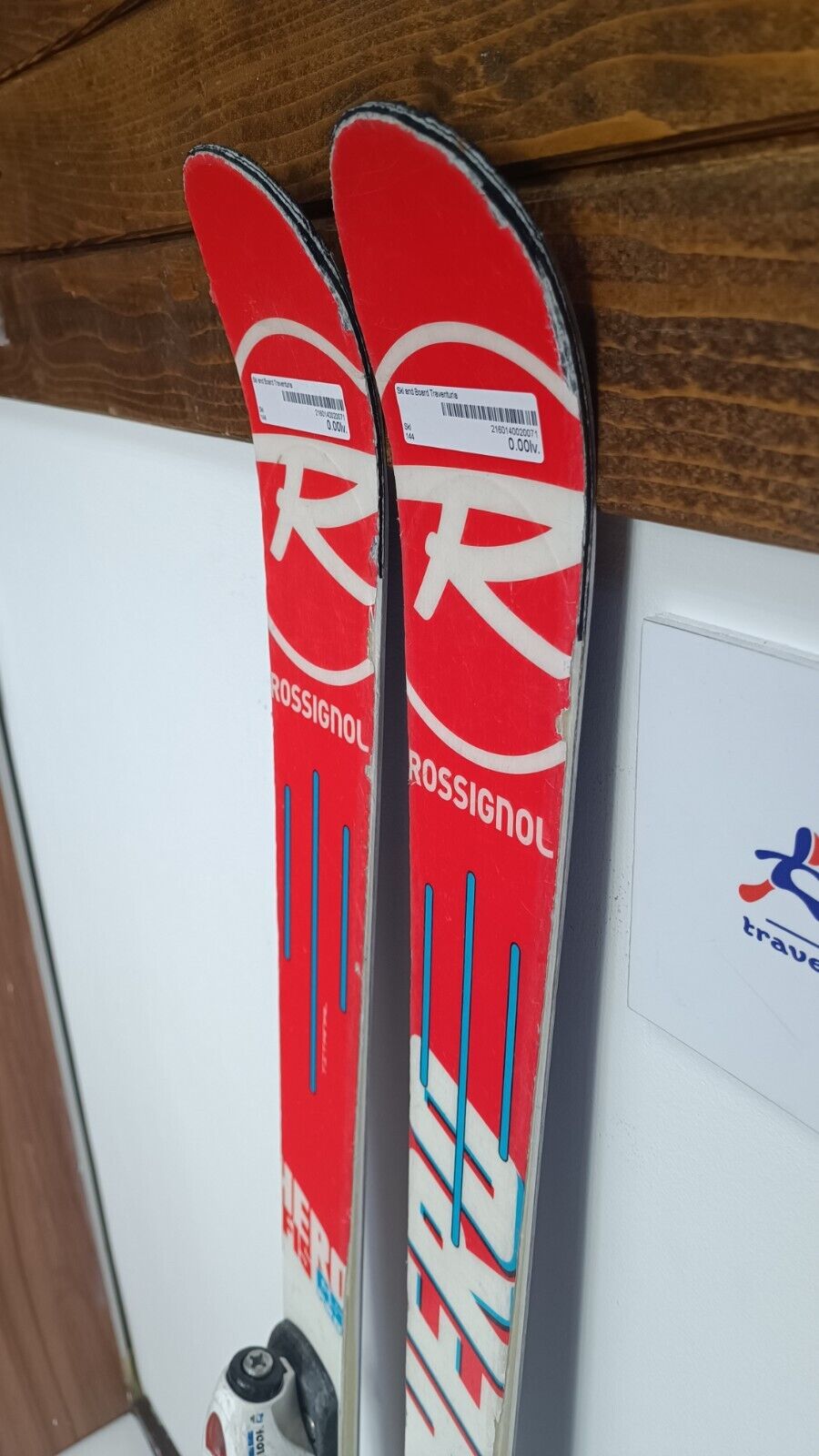 Rossignol Hero FIS GS Pro 144 cm Ski + Look 7 Bindungen Winterspaß im Schnee