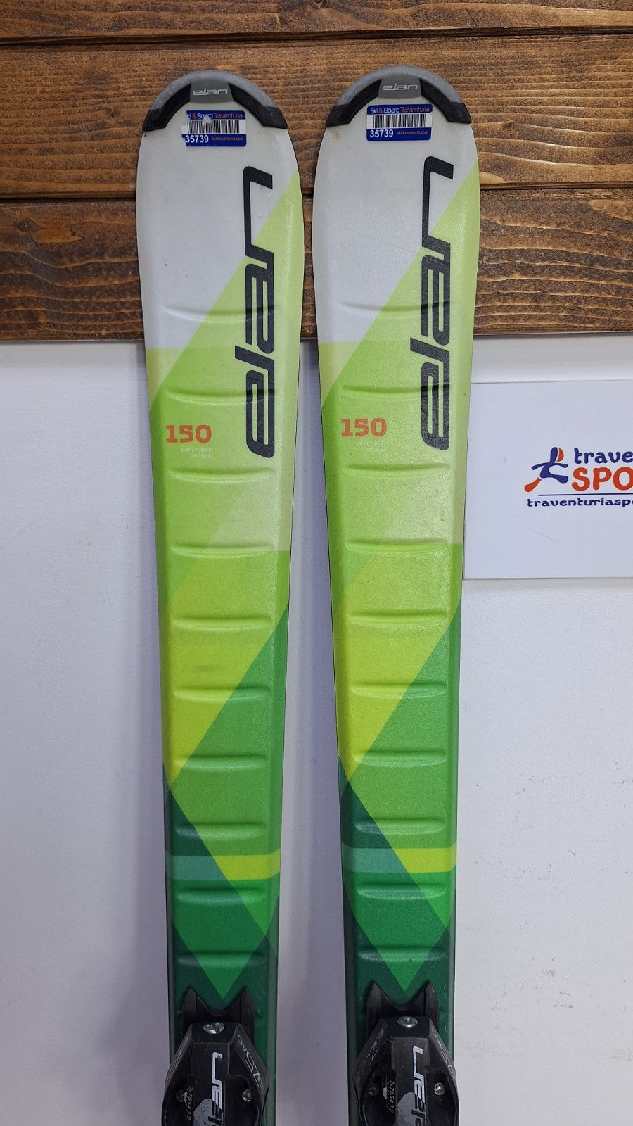 Elan Explore Pro QS 150  Ski + Elan 7.5 Bindings Winter Sport Fun Snow