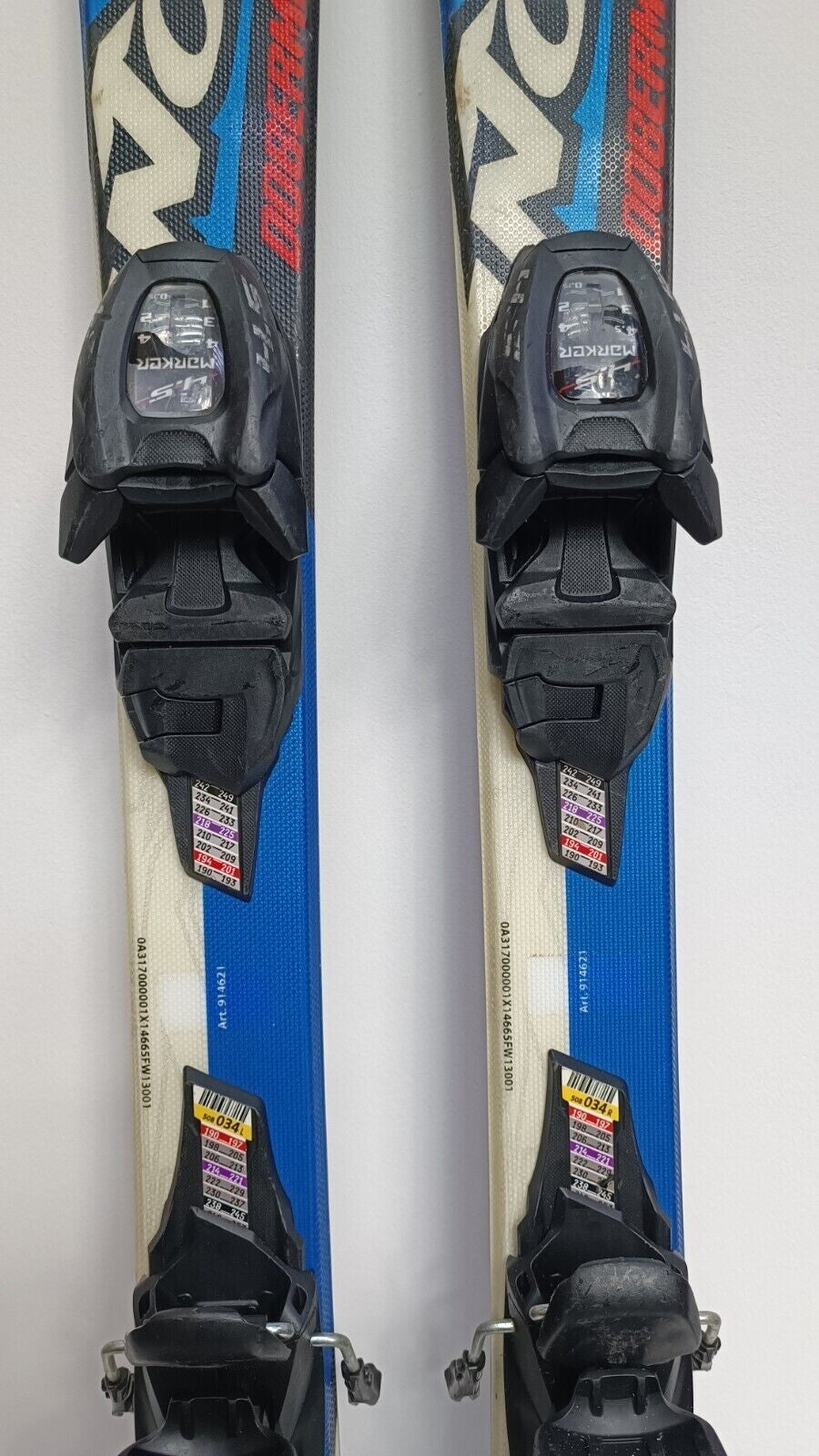 Nordica Dobermann 110 cm Ski + Marker 4,5 Bindungen Sport Winterspaß