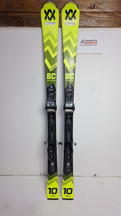 Volkl Racetiger SC 148cm Ski + Marker 10 Bindings Winter Sport