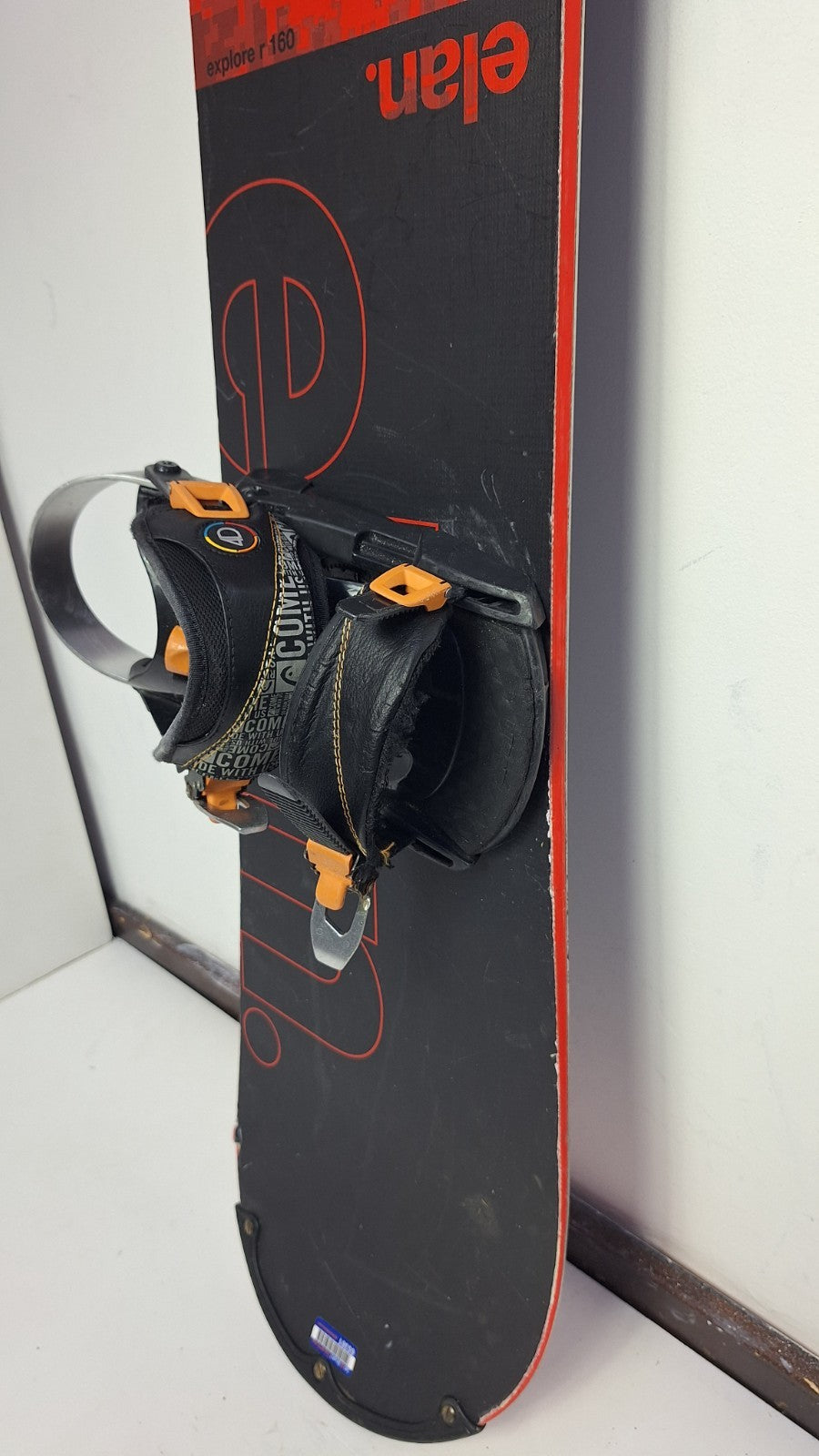 Snowboard Elan Explore R 160 cm + Attacchi HEAD Rental L Divertimento sulla Neve Invernale