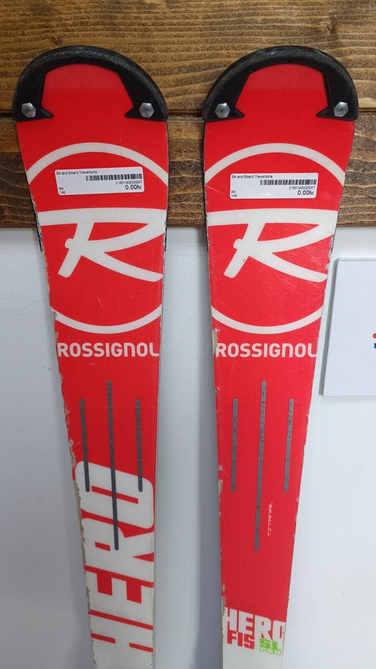 Rossignol Hero FIS SL Pro 146 cm Ski + Look 10 Bindungen Winterspaß im Schnee