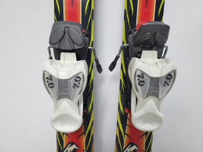 Völkl Racetiger GS R JR 130 cm Ski + Marker 7 Bindungen Wintersport Schneespaß