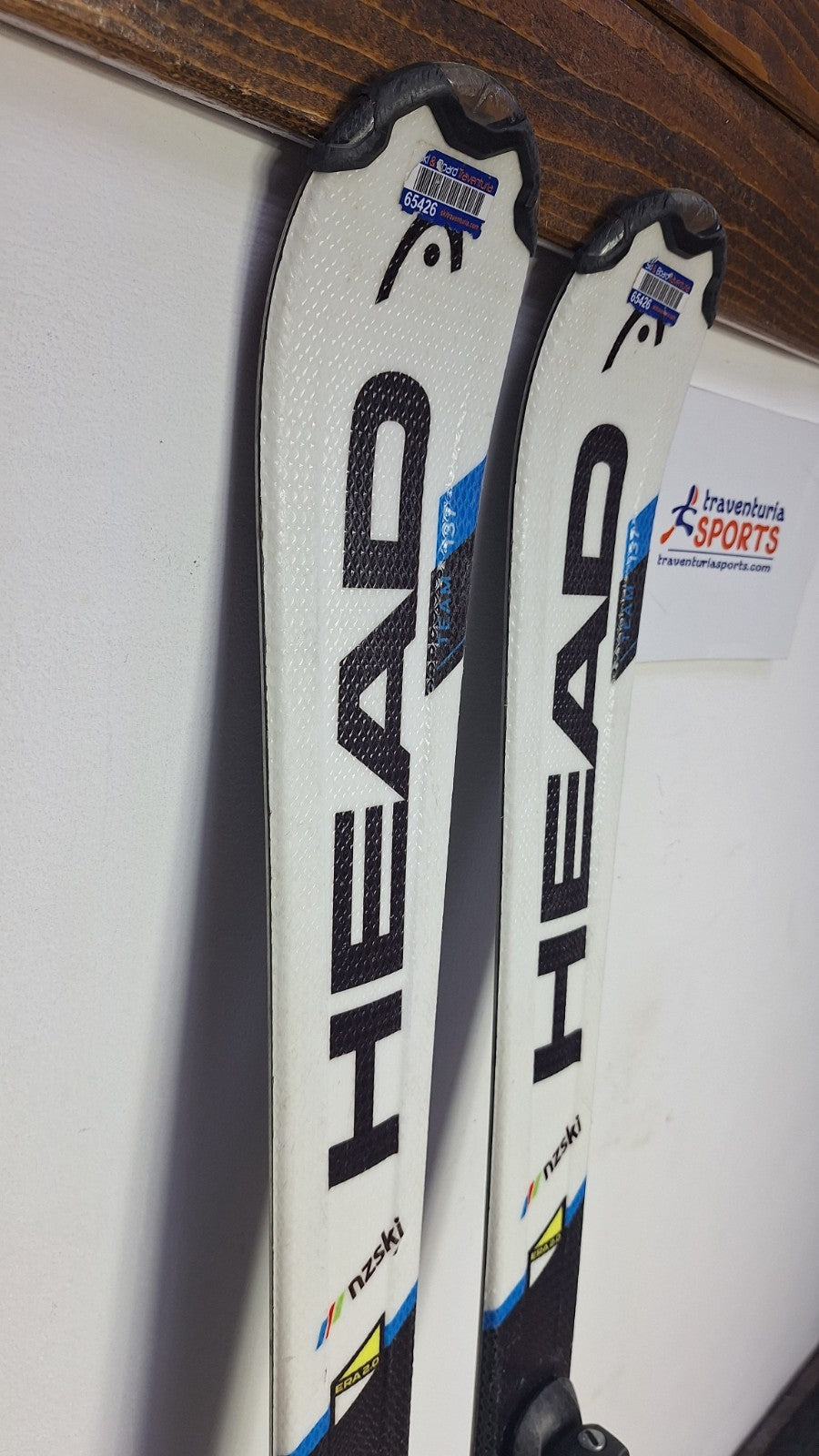 HEAD SupershapeTeam R Track NZ 137  cm Ski + Elan ESP 7.5 Bindings Fun Snow