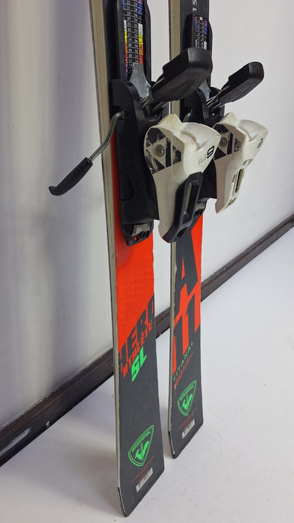 Rossignol HERO Athlete GS Pro 150 cm Ski + neue Look 7 Bindung Winterabenteuer