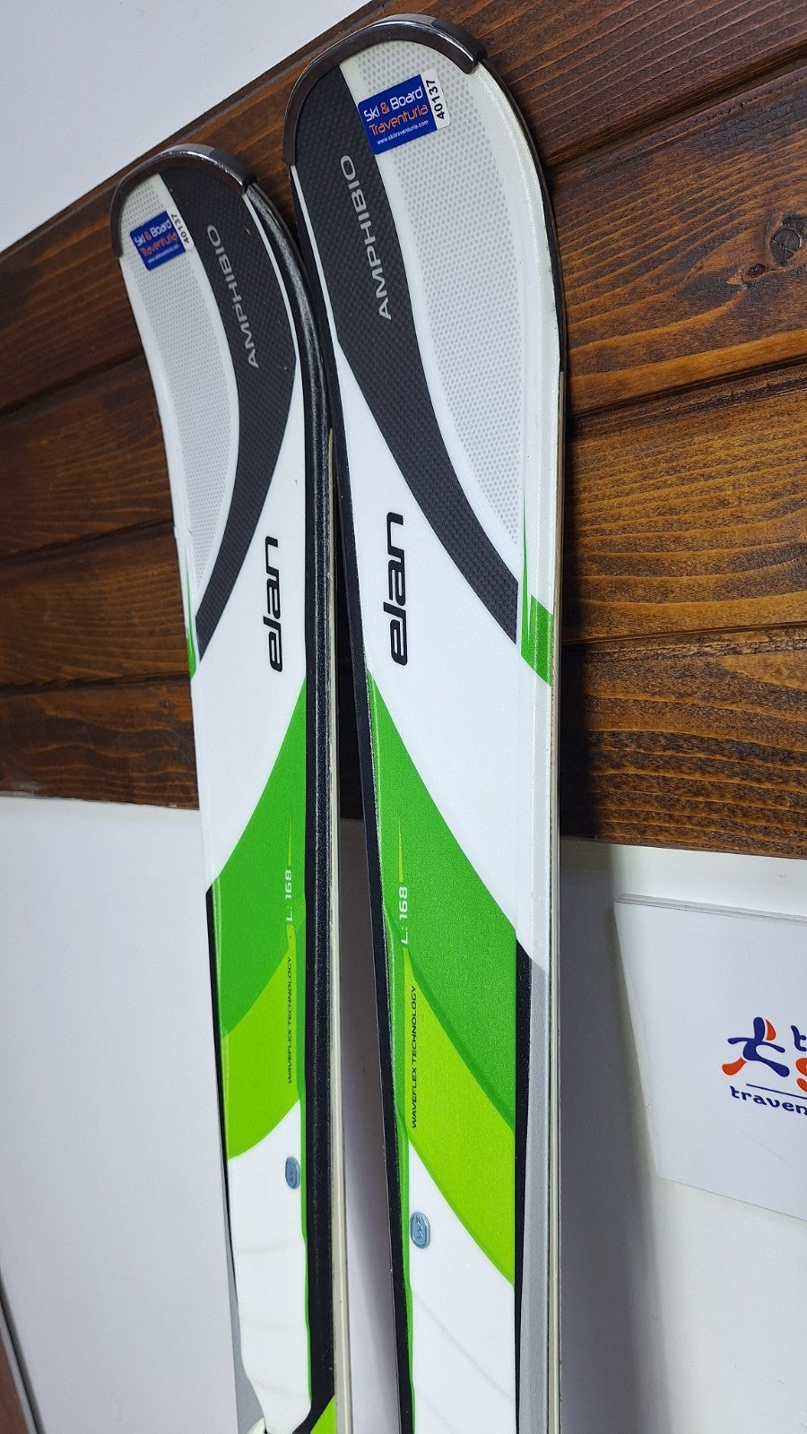 Elan Amphibio 78 168cm Ski + Elan EL10  Bindings Winter Sport