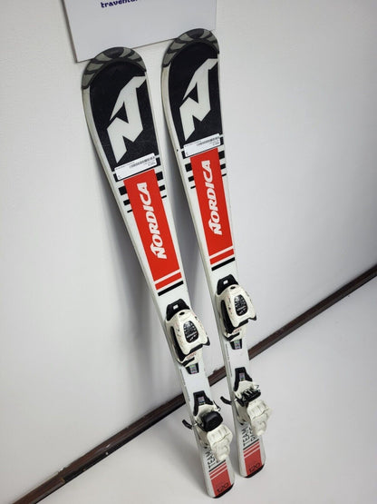Nordica Team Race 120 cm Ski + Fixations Marker 7 Sport Plaisir hivernal