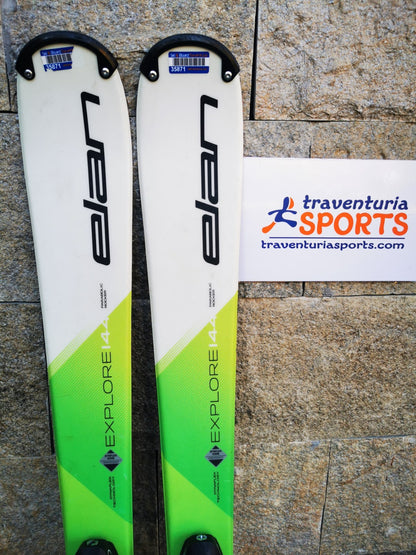Elan Explore X 144cm  Ski + Elan 10 Bindings Adventure Winter Sport