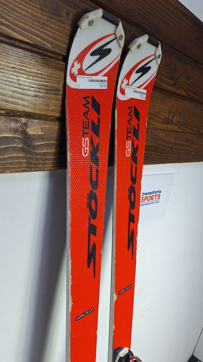 Stöckli World Cup GS Team 160cm Ski + Marker 10 Bindings Winter Sport