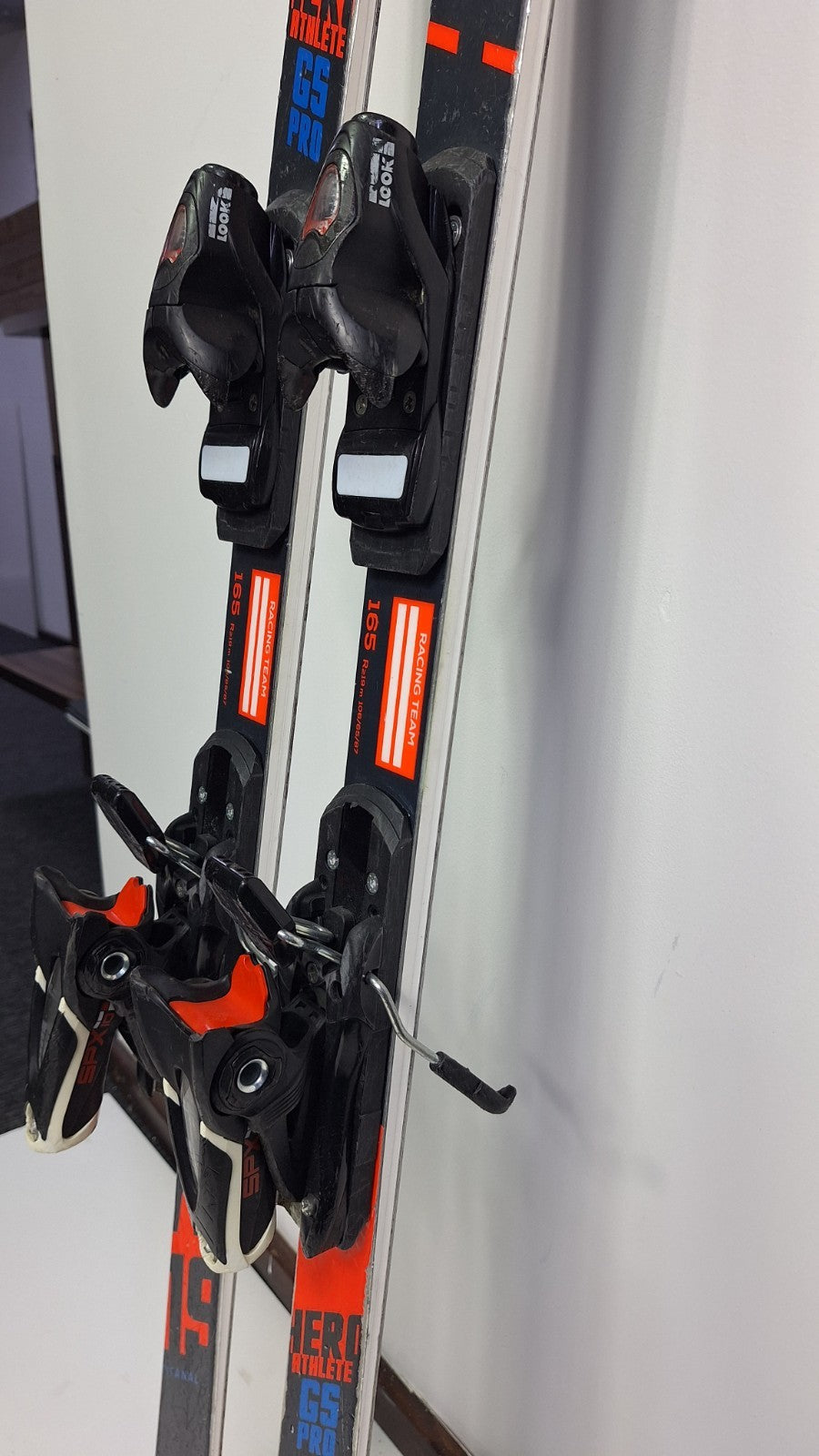 Sci Rossignol Hero FIS GS Pro 165 cm + attacchi Look 10 Divertimento invernale sulla neve