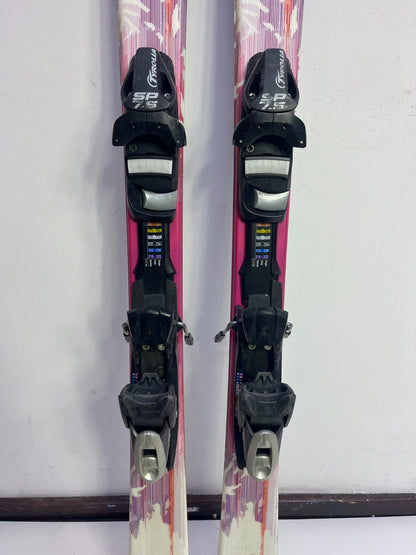 Elan White Perla 140cm Ski + Elan ESP 7.5 Bindings Winter Sport Fun
