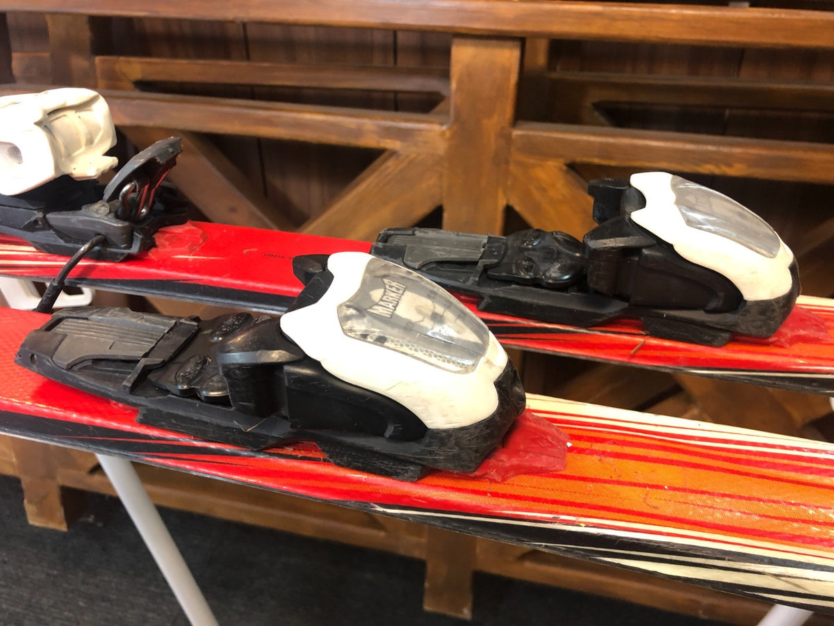 Völkl Racetiger GS R JR 150 cm Ski + Marker 7 Bindungen Wintersport Schneespaß
