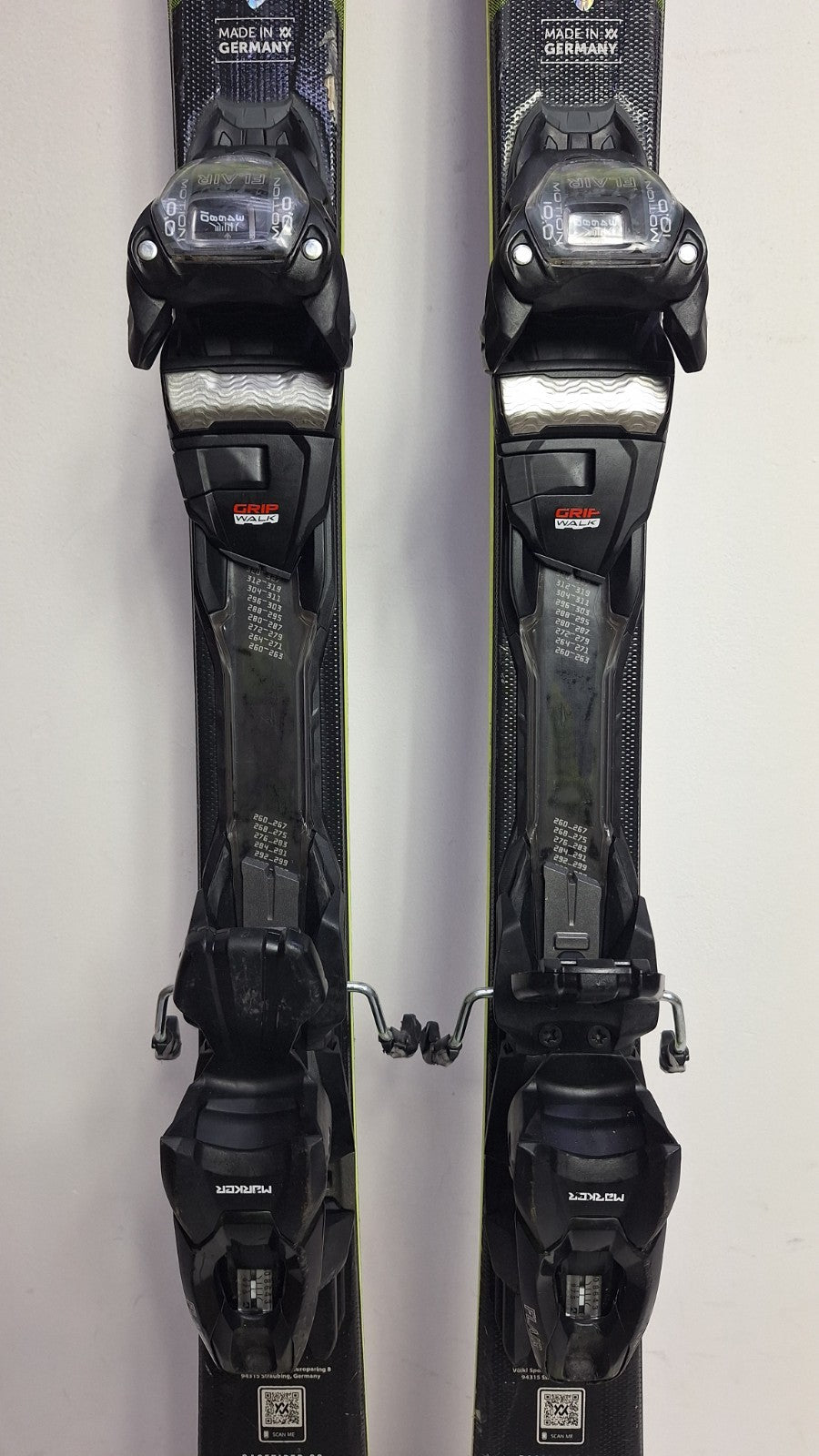 Volkl Racetiger SC 148cm Ski + Marker 10 Bindings Winter Sport