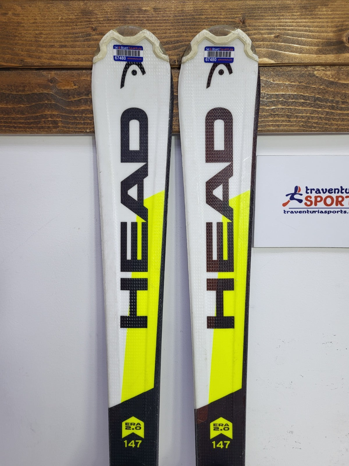 HEAD SupershapeTeam R SLR2 147cm Ski + Elan ESR 10 Bindungen Wintersportspaß