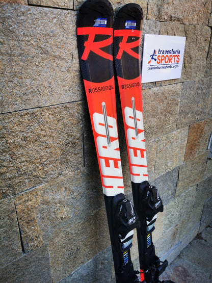 Rossignol HERO J MultiEvent  140cm  Ski + Elan ESP 7.5 Bindings  Winter Sport